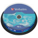 Verbatim CD-R 700MB 52x Extra Protection 10pcs 43437 Verbatim CD-R 700MB 52x Extra Protection 10pcs 43437