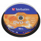 Verbatim DVD-R 4.7GB 16x AZO silver/silver 10pcs 43523 Verbatim DVD-R 4.7GB 16x AZO silver/silver 10pcs 43523