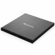 Verbatim External Slimline Blu-ray Ultra HD 4K Writer + USB-C/USB-A Cable Black/Black 43888 Verbatim External Slimline Blu-ray Ultra HD 4K Writer + USB-C/USB-A Cable Black/Black 43888