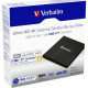 Verbatim External Slimline Blu-ray Ultra HD 4K Writer + USB-C/USB-A Cable Black/Black 43888 Verbatim External Slimline Blu-ray Ultra HD 4K Writer + USB-C/USB-A Cable Black/Black 43888