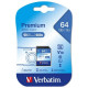 Verbatim Premium U1 SDXC Card 64GB V10 black/black 44024 Verbatim Premium U1 SDXC Card 64GB V10 black/black 44024