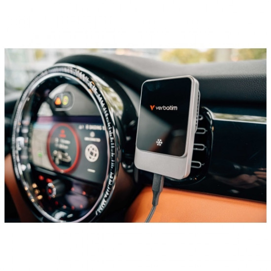 Verbatim Car Charger n Drive 15W RGB CND-03 black silver/black silver 31862 Verbatim Car Charger n Drive 15W RGB CND-03 black silver/black silver 31862