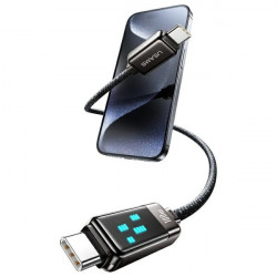 USAMS USB-C to USB-C Cable 100W 1.2m Zinc Alloy Fast Charging Data Cable Meteor Series SJ744USB02 (US-SJ744)