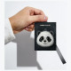 Nimmy Card Wallet Black/Black Big Eyed Pet 2.0 Cat Nimmy Card Wallet Black/Black Big Eyed Pet 2.0 Cat