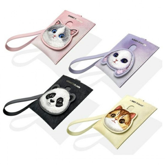 Nimmy Card Wallet Pink Big Eyed Pet 2.0 Cat Nimmy Card Wallet Pink Big Eyed Pet 2.0 Cat