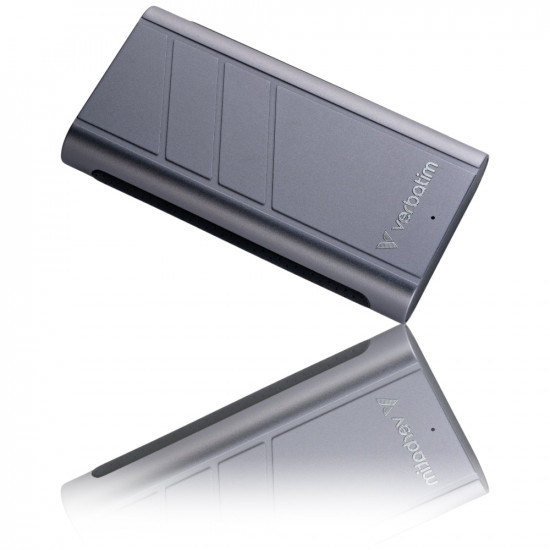 Verbatim TurboMetal SSD 4TB USB4 USB-C Grey 32023 Verbatim TurboMetal SSD 4TB USB4 USB-C Grey 32023