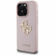 Guess Grained Big 4G Logo Small Classic Logo Case for iPhone 16 Pro Pink Guess Grained Big 4G Logo Small Classic Logo Case for iPhone 16 Pro Pink