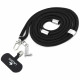 Lacoste Iconic Petit Pique Crossbody Cord MagSafe Case for iPhone 15 Black Lacoste Iconic Petit Pique Crossbody Cord MagSafe Case for iPhone 15 Black