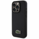 Lacoste Iconic Petit Pique Crossbody Cord MagSafe Case for iPhone 15 Pro Black Lacoste Iconic Petit Pique Crossbody Cord MagSafe Case for iPhone 15 Pro Black