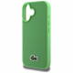 Lacoste Iconic Petit Pique Crossbody Cord MagSafe Case for iPhone 16 Plus Green