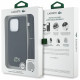 Lacoste Iconic Petit Pique Crossbody Cord MagSafe Case for iPhone 16 Pro Max Black