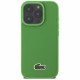 Lacoste Iconic Petit Pique Crossbody Cord MagSafe Case for iPhone 16 Pro Green