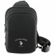 US Polo Petit Pique Crossbody Arch Phone Bag Black