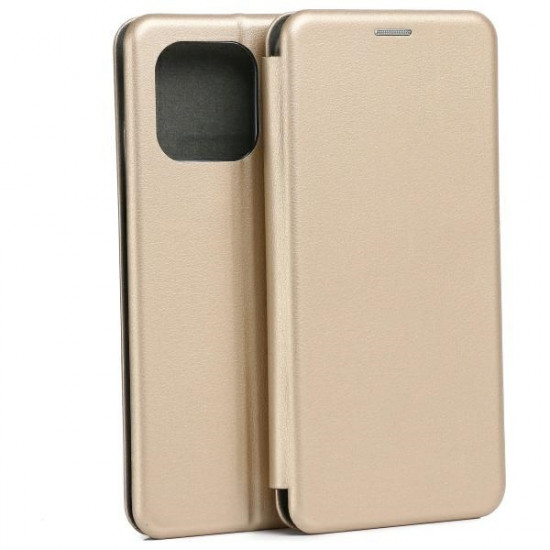 Beline Book Magnetic Moto G05 Case Gold/Gold Beline Book Magnetic Moto G05 Case Gold/Gold