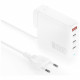 4smarts Flex Pro 100W 3xUSB-C + 1xUSB-A Travel Edition Wall Charger White 4smarts Flex Pro 100W 3xUSB-C + 1xUSB-A Travel Edition Wall Charger White