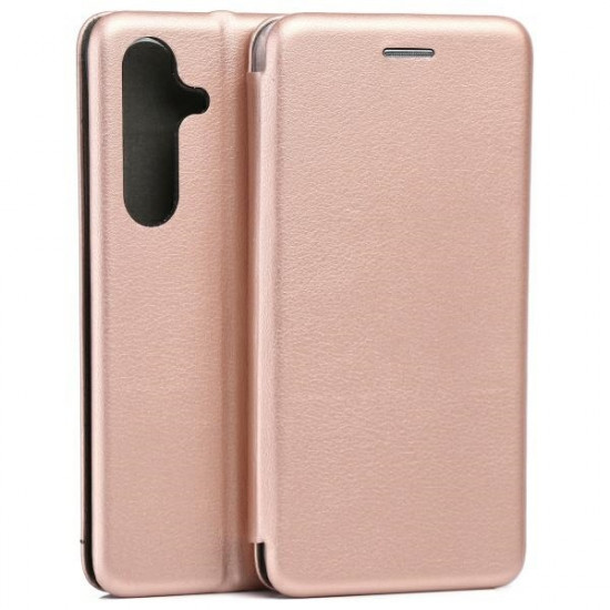 Beline Book Magnetic Case Samsung S25 Rose Gold Beline Book Magnetic Case Samsung S25 Rose Gold
