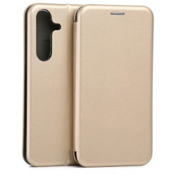 Beline Case Book Magnetic Samsung S25+ gold/gold