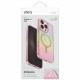 Case UNIQ Iridescia for iPhone 16 Pro Magclick Charging pink prism Case UNIQ Iridescia for iPhone 16 Pro Magclick Charging pink prism