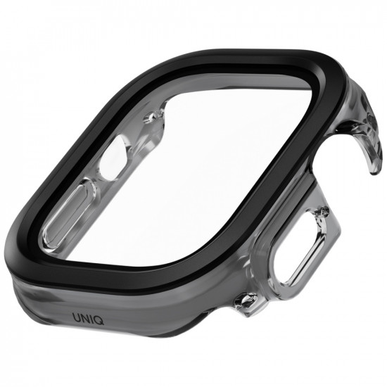 Case UNIQ Voute for Apple Watch Ultra 49mm tempered glass black Case UNIQ Voute for Apple Watch Ultra 49mm tempered glass black