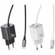 USAMS JC Series CC264 30W GaN Mini Fast Charge 2xUSB-C White Wall Charger USAMS JC Series CC264 30W GaN Mini Fast Charge 2xUSB-C White Wall Charger