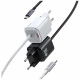 USAMS JC Series CC264 30W GaN Mini Fast Charge 2xUSB-C White Wall Charger USAMS JC Series CC264 30W GaN Mini Fast Charge 2xUSB-C White Wall Charger