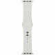 Strap Audi Sport Red Logo Silicone Watch Strap for Apple Watch 40/41/42mm white Strap Audi Sport Red Logo Silicone Watch Strap for Apple Watch 40/41/42mm white