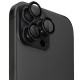 UNIQ Optix Aluminum Camera LensProtector iPhone 16 Pro 6.3" / 16 Pro Max 6.9" midnight black glass