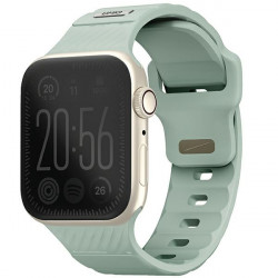 UNIQ Stride Apple Watch Series1/2/3/4/5/6/7/8/9/SE/SE2 38/40/41mm FKM Rubber Strap Mint/Ice
