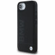 Case BMW Leather Hot Stamp for iPhone 16e black Case BMW Leather Hot Stamp for iPhone 16e black