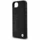 Case BMW Leather Hot Stamp for iPhone 16e black Case BMW Leather Hot Stamp for iPhone 16e black