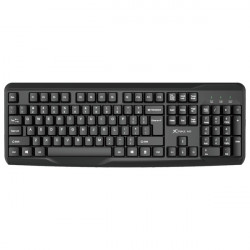 Computer keyboard XTRIKE ME KB-229 EN black