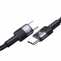 USAMS Cable USB-C to USB-C 3A 1.2m braided SJ724ZJ01 (US-SJ724 )