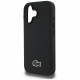 Set 2in1 Lacoste Case + Cable USB-C Iconic Petit Pique Woven MagSafe for iPhone 16 black Set 2in1 Lacoste Case + Cable USB-C Iconic Petit Pique Woven MagSafe for iPhone 16 black