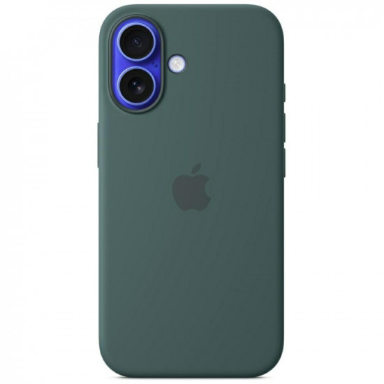 Apple MYY83ZM/A iPhone 16 6.1" MagSafe green/lake green Silicone Case Apple MYY83ZM/A iPhone 16 6.1" MagSafe green/lake green Silicone Case