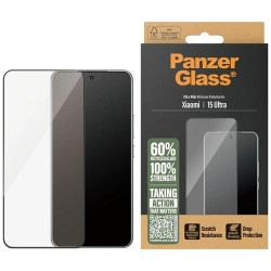 PanzerGlass Ultra-Wide Fit tempered glass w. Black Frame for Xiaomi 15 Ultra
