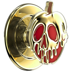 Popsockets Round Disney Enamel Poison Apple MagSafe Phone Holder and Stand Gold 114075