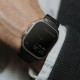 UNIQ Osta Apple Watch 4/5/6/7/SE/8/Ultra 44/45/49mm Stainless Steel midnight black