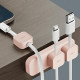 UNIQ Pod Mag to cables + base blush pink