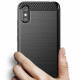 Techsuit Carbon Silicone Xiaomi Redmi 9A / Redmi 9AT Black Techsuit Carbon Silicone Xiaomi Redmi 9A / Redmi 9AT Black