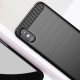 Techsuit Carbon Silicone Xiaomi Redmi 9A / Redmi 9AT Black Techsuit Carbon Silicone Xiaomi Redmi 9A / Redmi 9AT Black