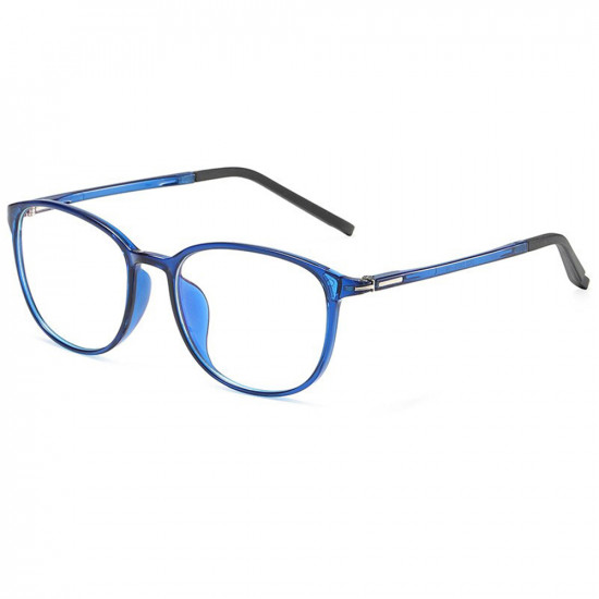 Techsuit Anti Blue Light Glasses Reflex PC (F2822) Round Blue