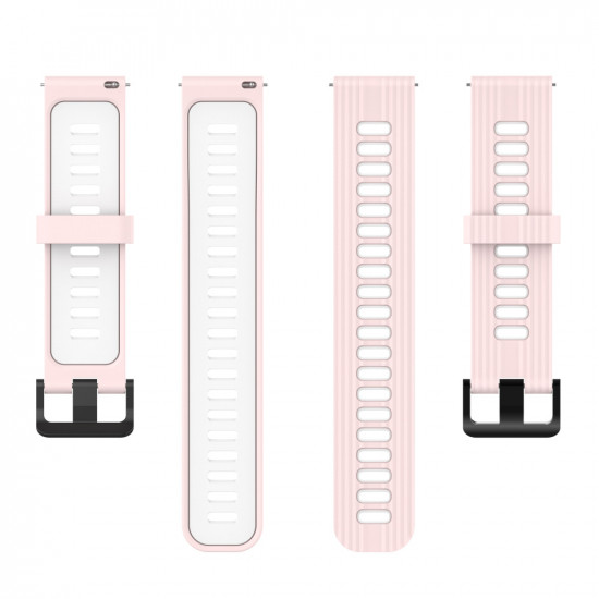Techsuit Watchband 22mm (W002) Huawei Watch GT 2 (46mm)/GT 2 Pro/GT 3 Pro (46mm)/Ultimate, Xiaomi Watch S1 Pink Techsuit Watchband 22mm (W002) Huawei Watch GT 2 (46mm)/GT 2 Pro/GT 3 Pro (46mm)/Ultimate, Xiaomi Watch S1 Pink