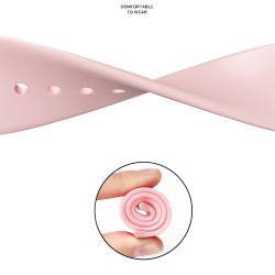 Techsuit Watchband (W031) Apple Watch 1/2/3/4/5/6/7/8/9/SE/SE 2/Ultra/Ultra 2 (42/44/45/49mm) Light Pink Techsuit Watchband (W031) Apple Watch 1/2/3/4/5/6/7/8/9/SE/SE 2/Ultra/Ultra 2 (42/44/45/49mm) Light Pink