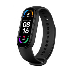 Techsuit Watchband (W013) Xiaomi Mi Band 5 / 5 NFC / 6 / 6 NFC / Amazfit Band 5 Black Techsuit Watchband (W013) Xiaomi Mi Band 5 / 5 NFC / 6 / 6 NFC / Amazfit Band 5 Black