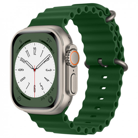 Techsuit Watchband (W038) Apple Watch 1/2/3/4/5/6/7/8/9/SE/SE 2/Ultra/Ultra 2 (42/44/45/49mm) Army Green Techsuit Watchband (W038) Apple Watch 1/2/3/4/5/6/7/8/9/SE/SE 2/Ultra/Ultra 2 (42/44/45/49mm) Army Green