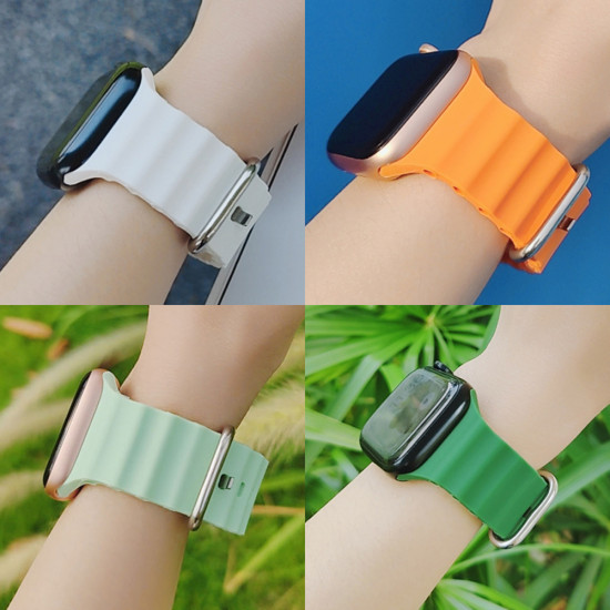 Techsuit Watchband (W038) Apple Watch 1/2/3/4/5/6/7/8/9/SE/SE 2/Ultra/Ultra 2 (42/44/45/49mm) Army Green Techsuit Watchband (W038) Apple Watch 1/2/3/4/5/6/7/8/9/SE/SE 2/Ultra/Ultra 2 (42/44/45/49mm) Army Green