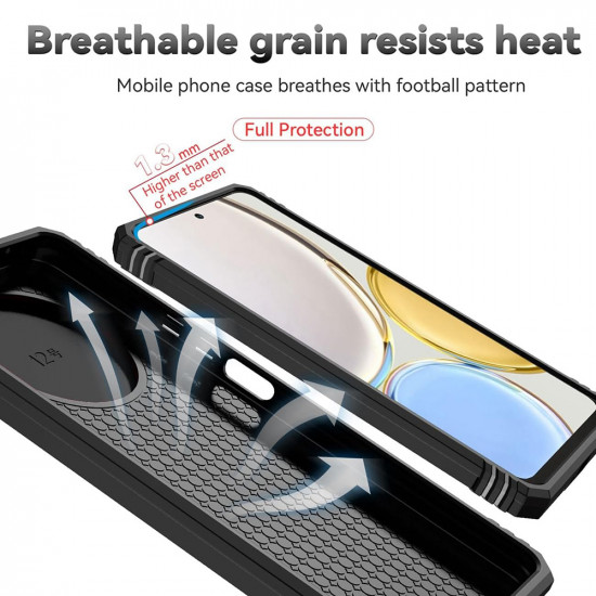 Techsuit CamShield Series Honor Magic5 Lite Black