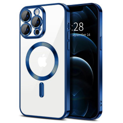 Techsuit Luxury Crystal MagSafe iPhone 12 Pro Max Deep Blue