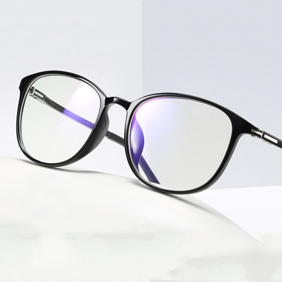 Techsuit Anti Blue Light Glasses Reflex PC (F2822) Round Sand Black