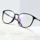 Techsuit Anti Blue Light Glasses Reflex PC (F2822) Round Sand Black